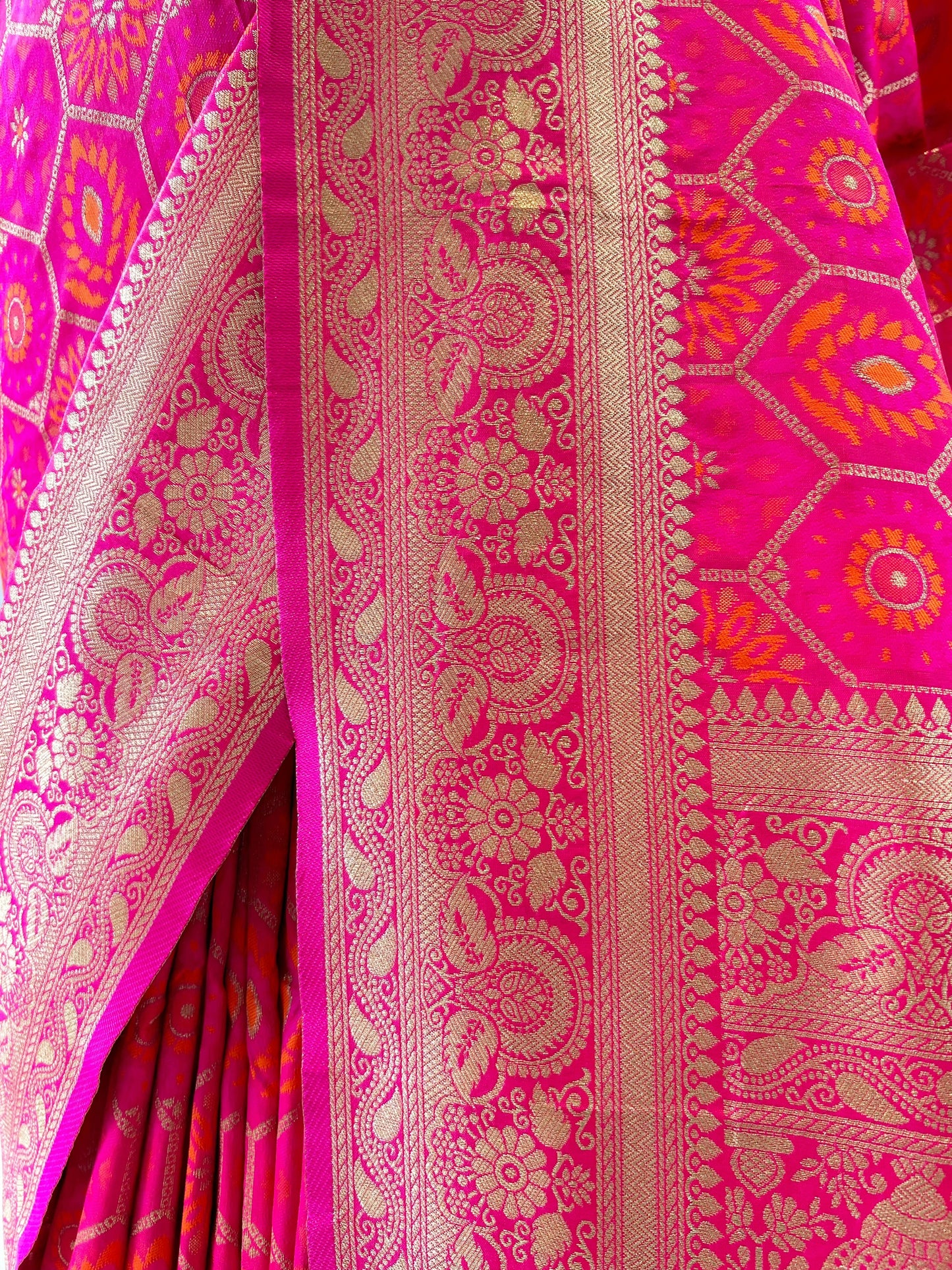 Silk zari saree