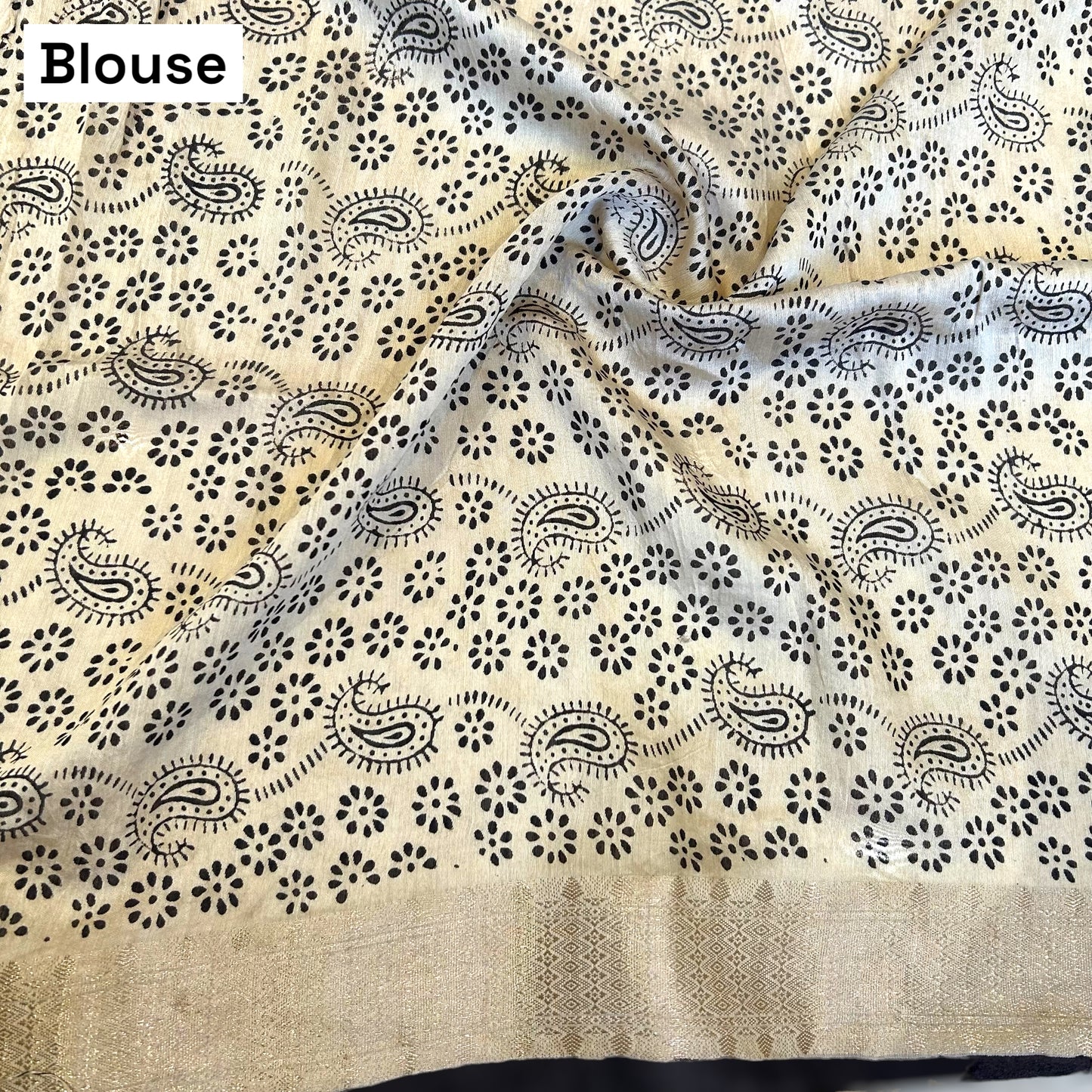 Pure soft chanderi cotton saree