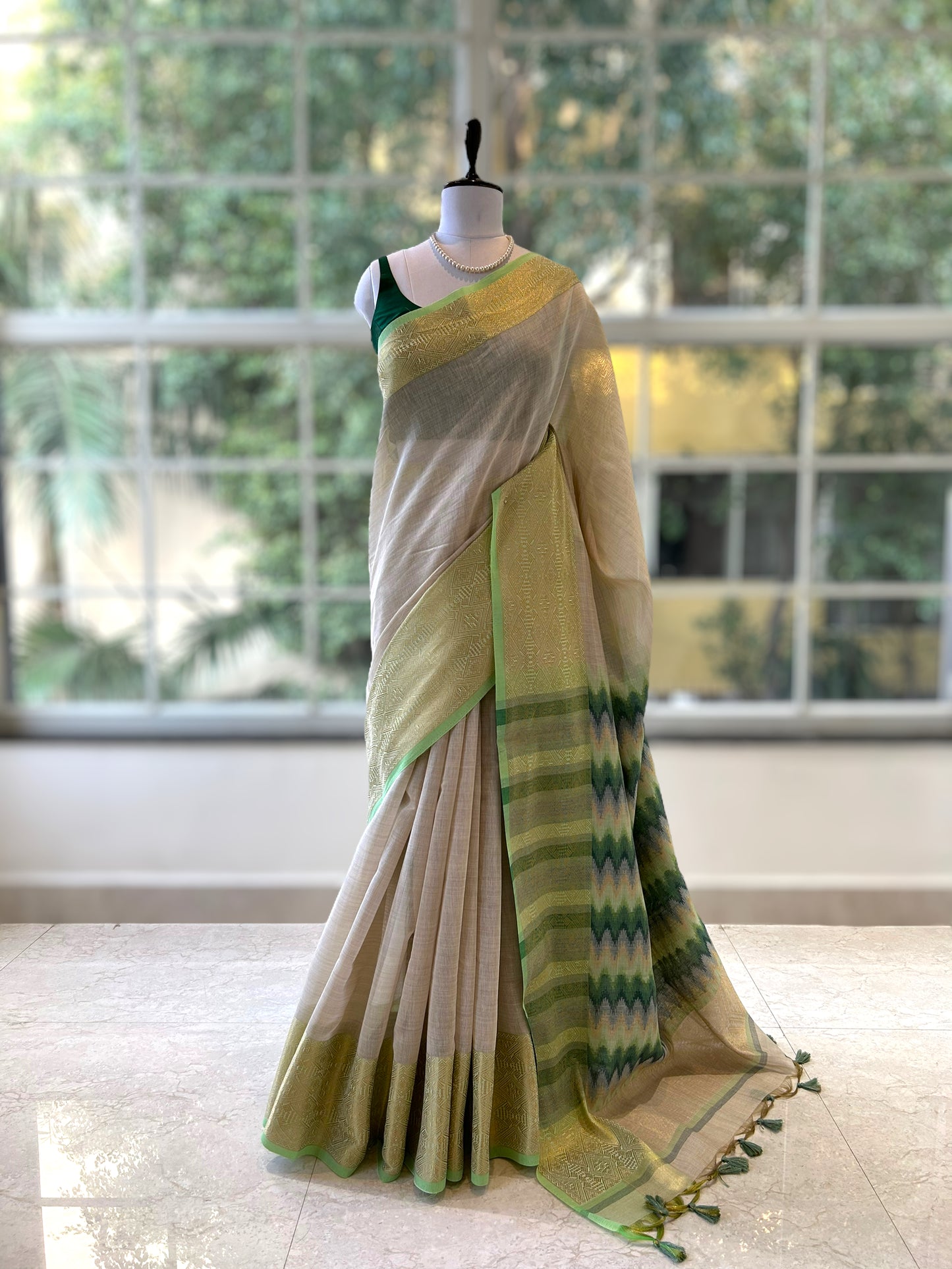 Handloom cotton saree