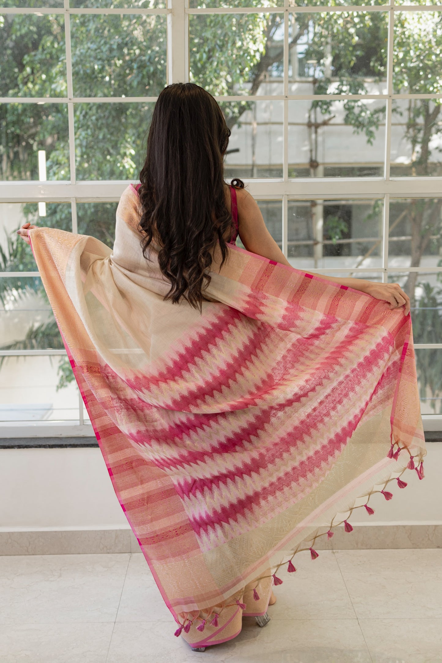 Handloom cotton saree