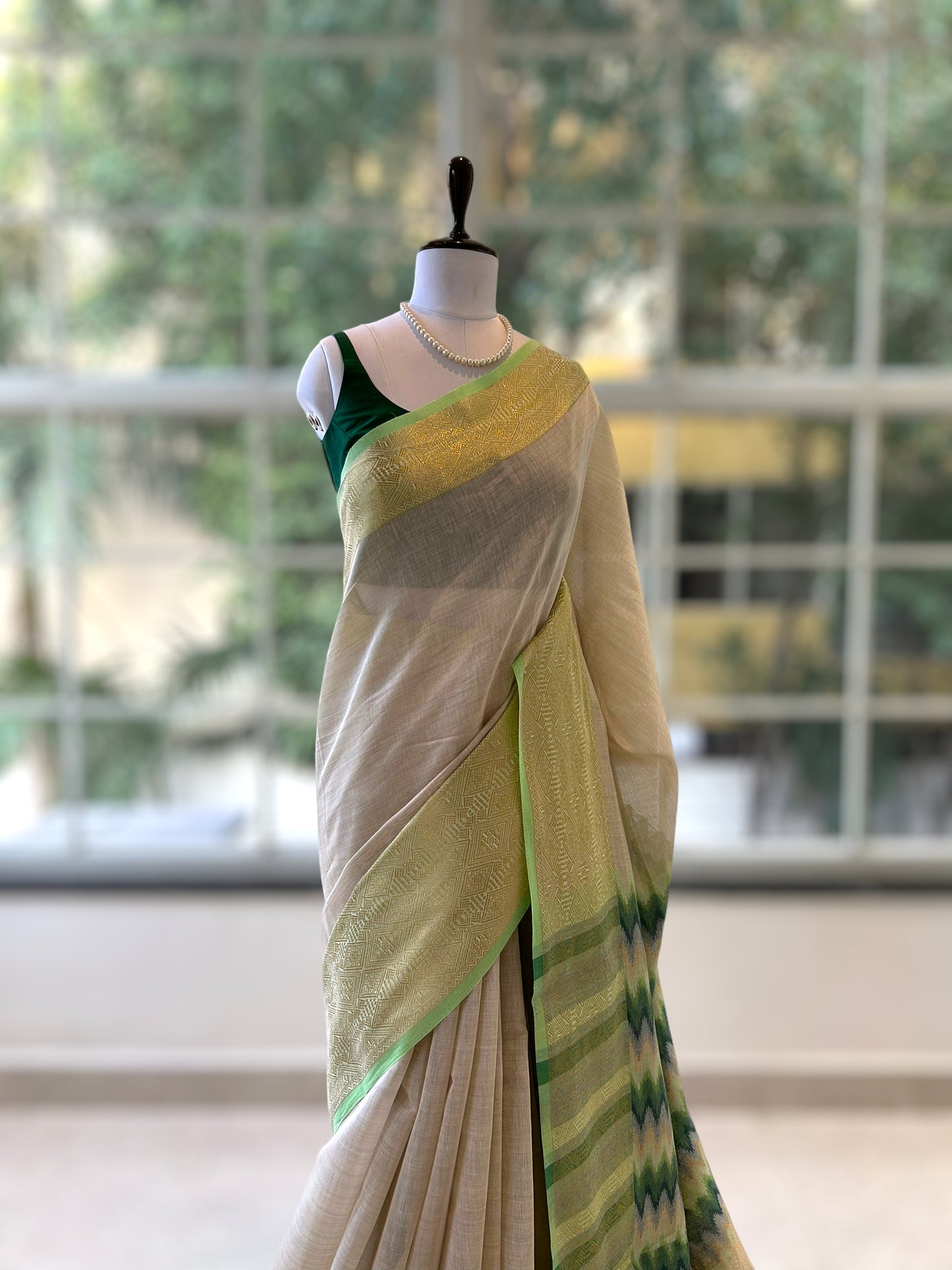 Handloom cotton saree