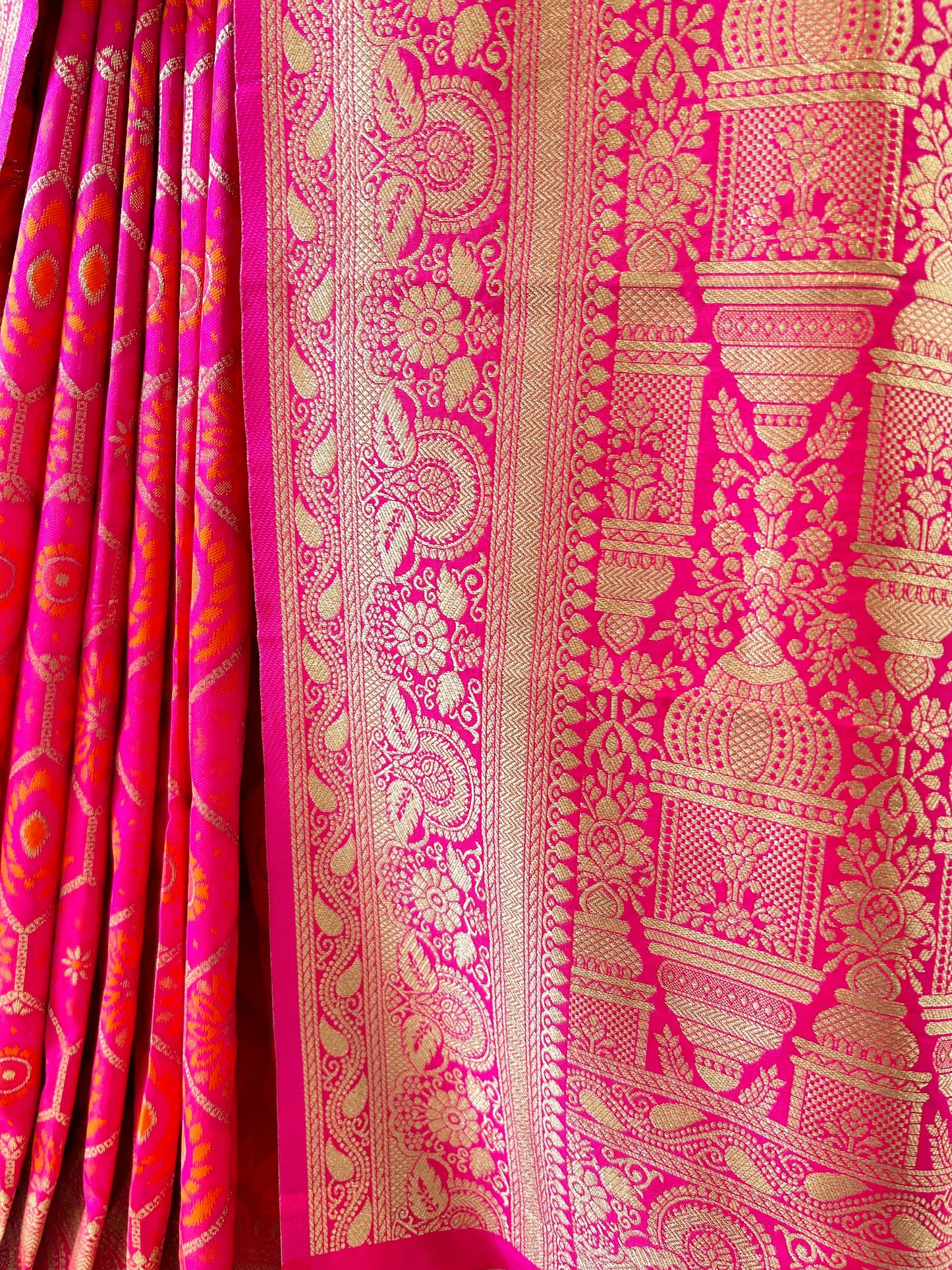 Silk zari saree