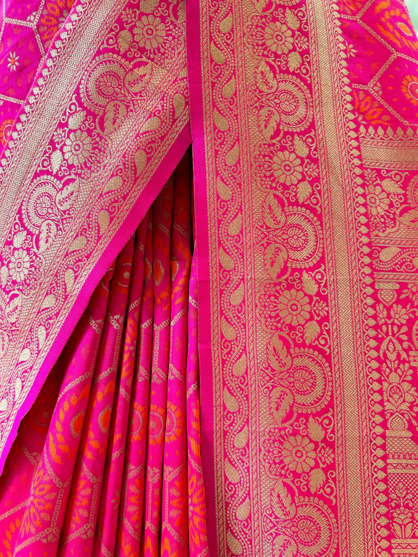 Silk zari saree