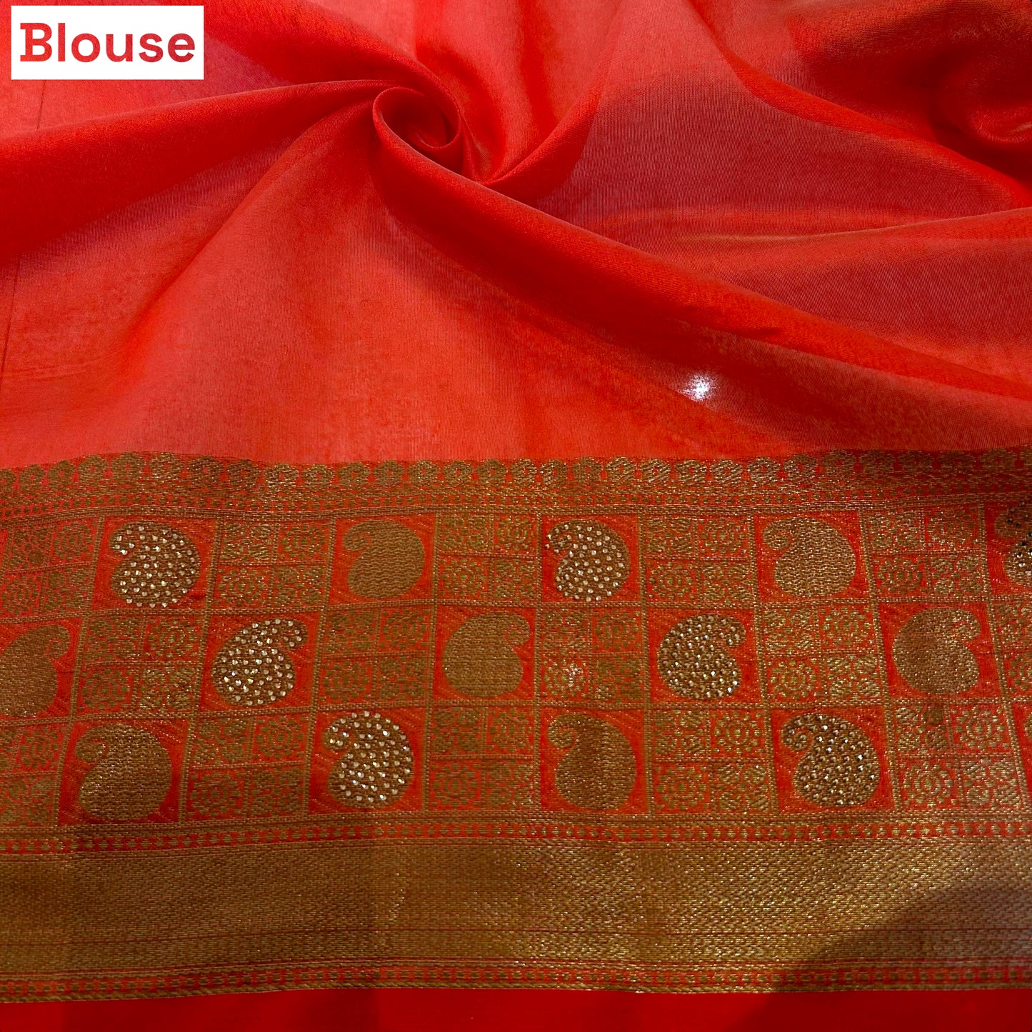 Cotton Embroidered Saree - Pink