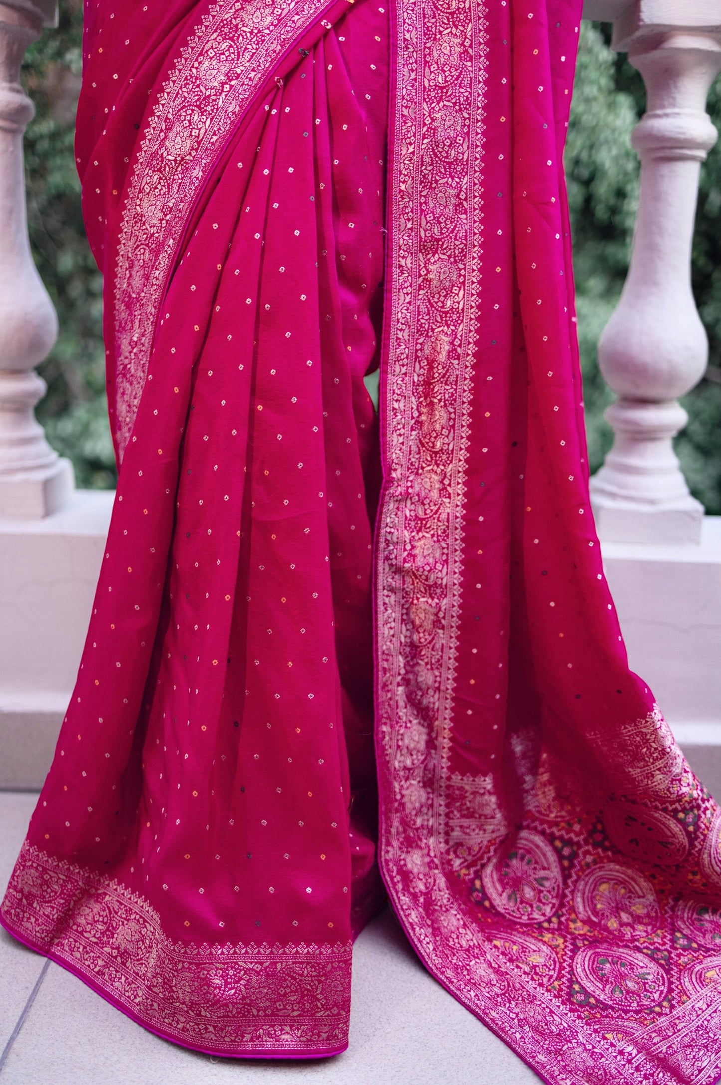 Perfect Pink saree