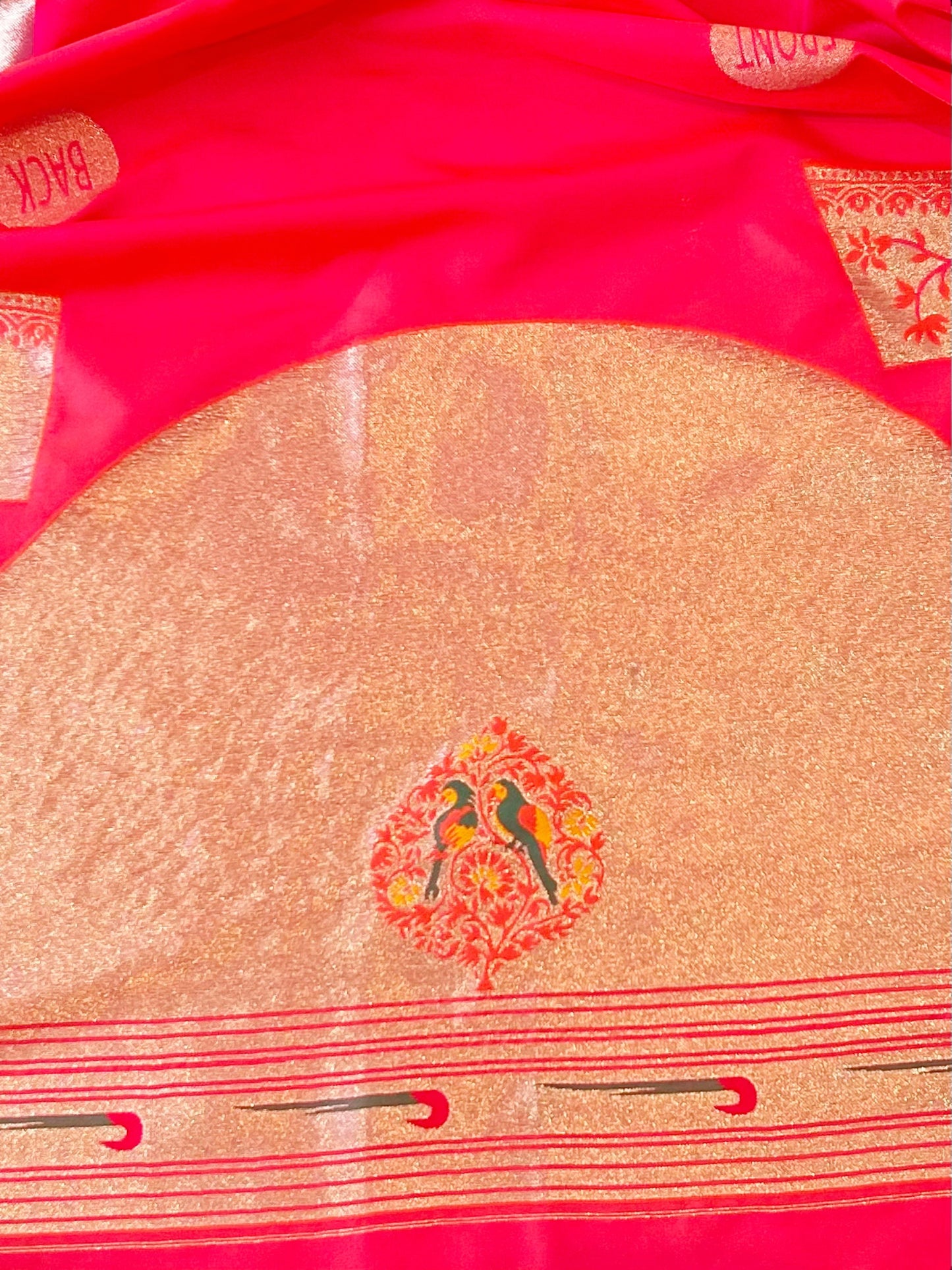 Soft silk paithani saree