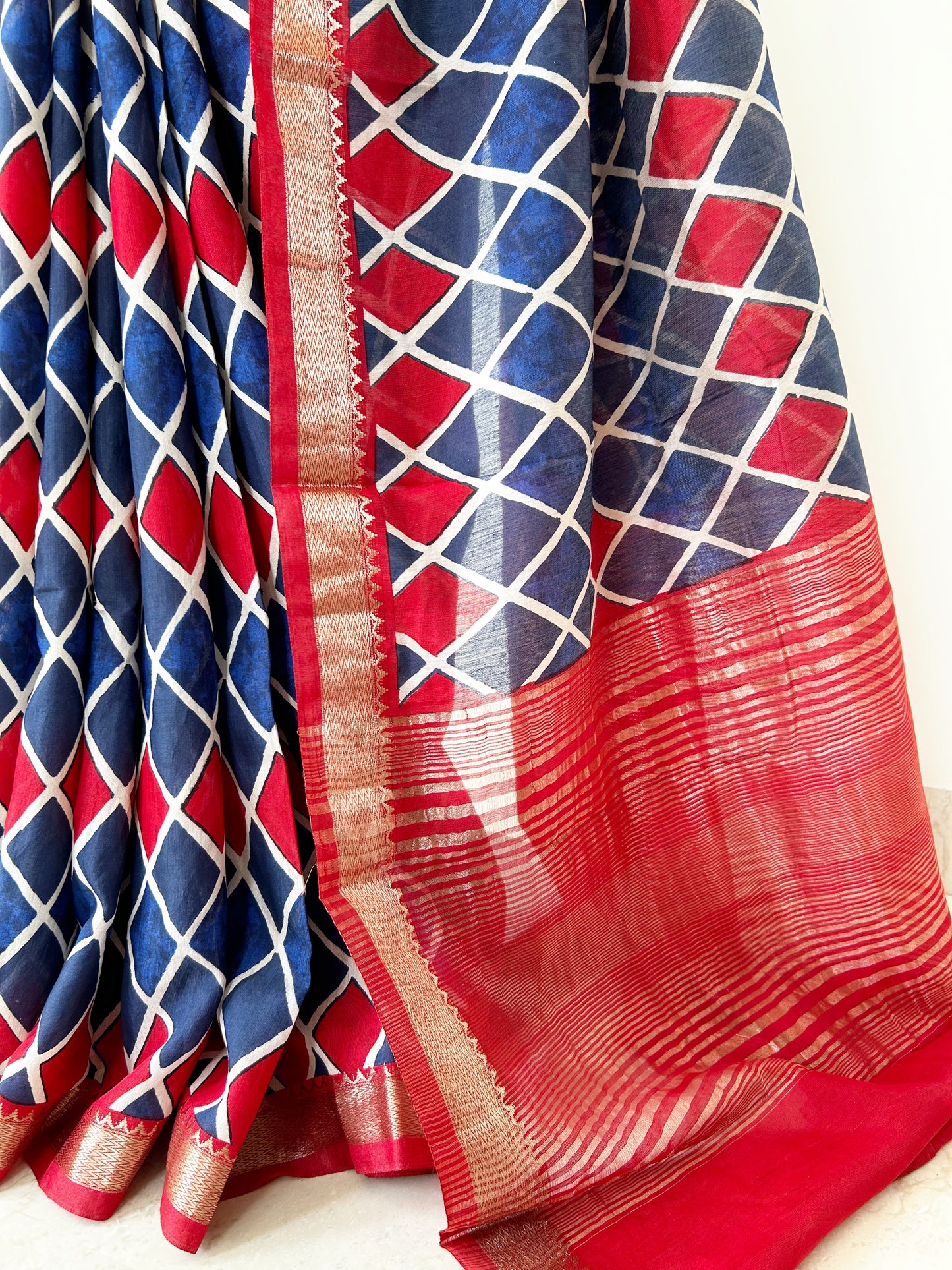 Pure chanderi cotton saree