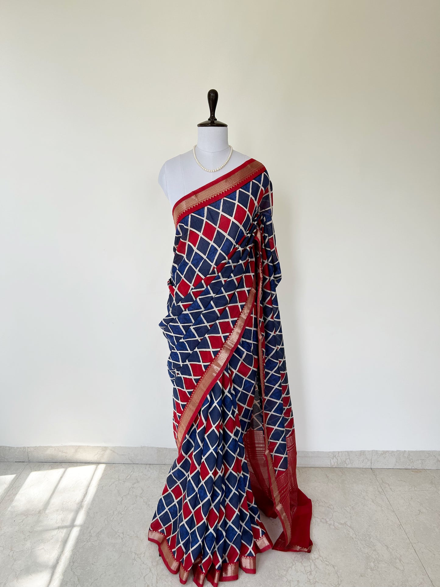 Pure chanderi cotton saree