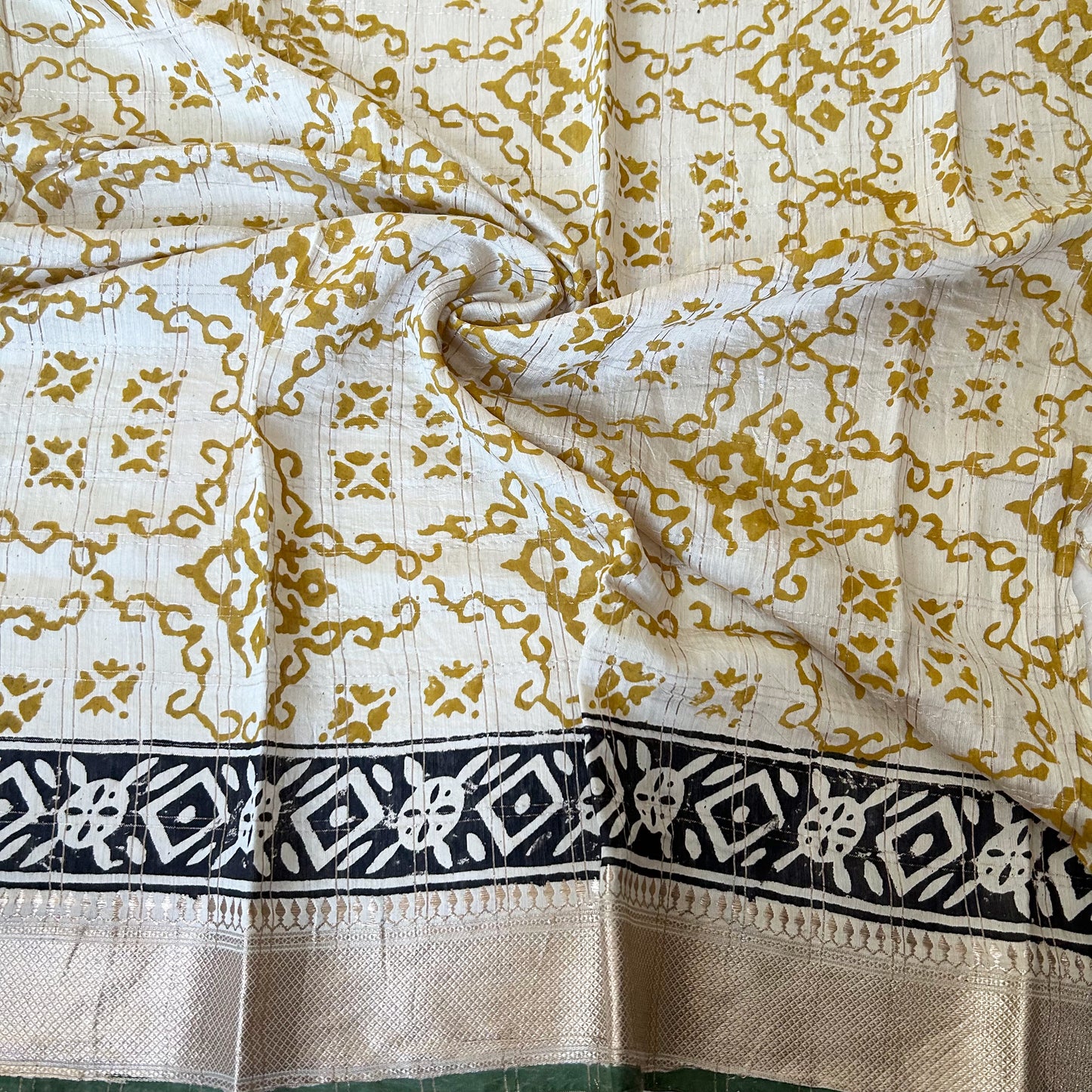 Pure soft chanderi cotton saree