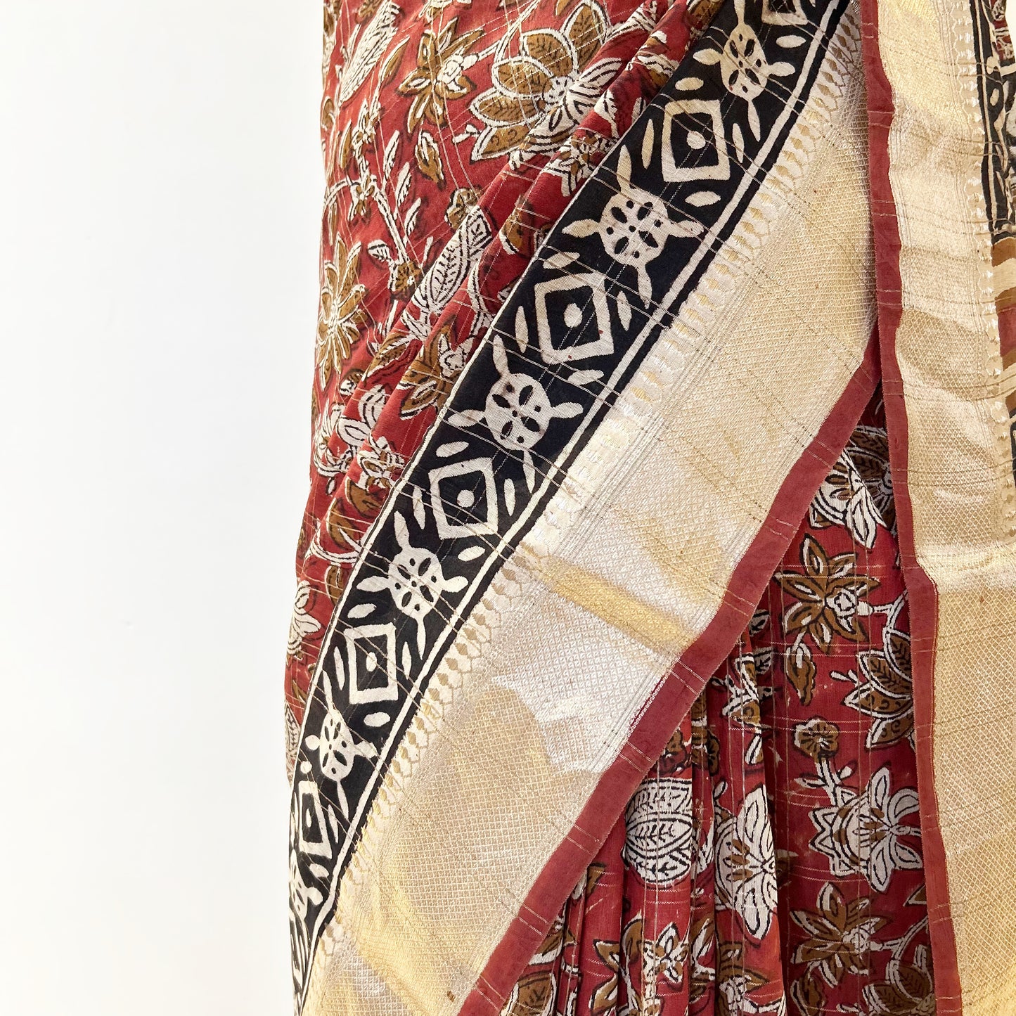 Pure soft chanderi cotton saree